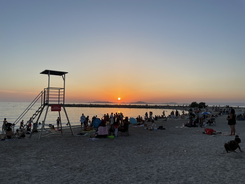 Sonnenuntergang in Marsaille