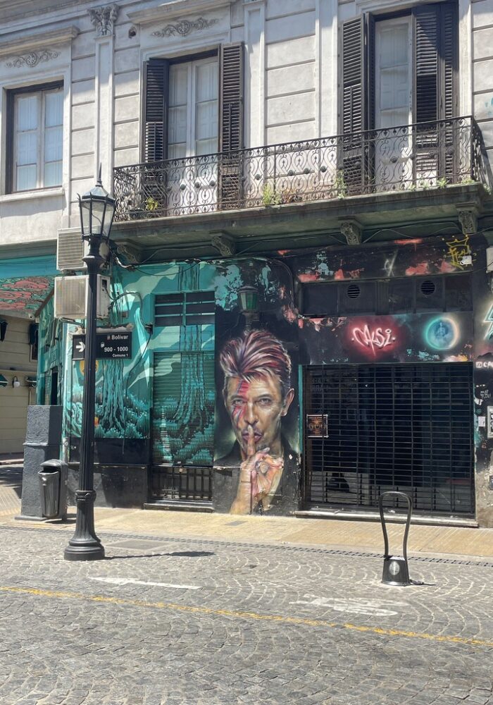 Wandgraffitti in San Telmo