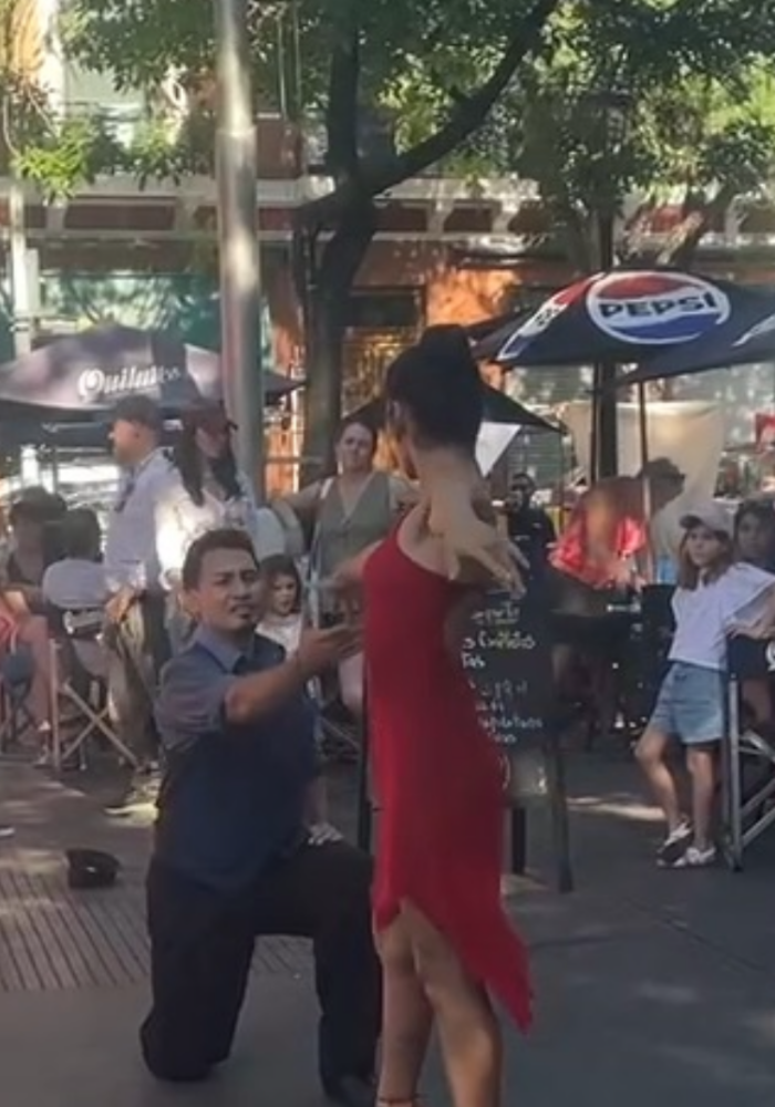 Tango in San Telmo Buenos Aires Argentinien