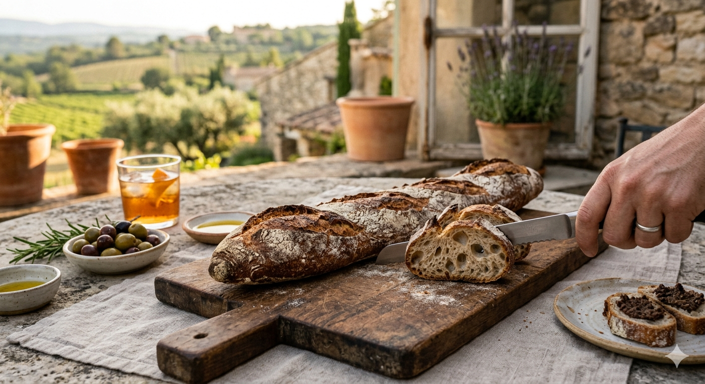 typisch französisches Baguette
